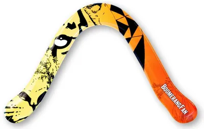 Zdjęcie produktu dla Boomerang Fan Boomerang TIGER Lewy 27 cm, 15 g, zasięg ok. 10 m. * czas dostawy nieznany *