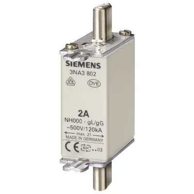 Produktbild von Siemens 3NA3810 Schmelzsicherung Hohe Spannung 1 Stück(e)