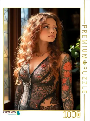Produktbild von CALVENDO Puzzle Tattoos | 1000 Teile Lege-Größe 64x48cm Foto-Puzzle für glückliche Stunden