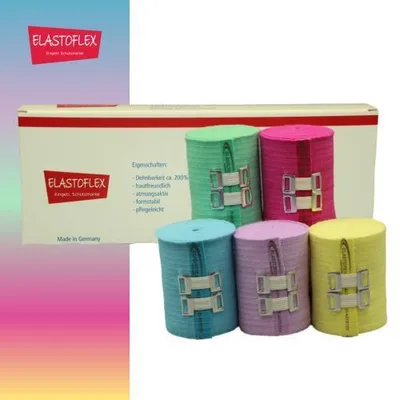 Immagine prodotto di Elastoflex Langzugbinde 8 cmx5 m Colormix I 5 St