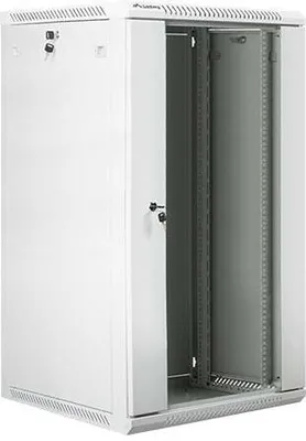 Image de Armoire de rack suspendue 19", 22U, 600x600 mm, grise, Lanberg (livrée en kit)