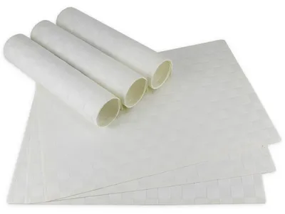 Produktbild von Tischsets MODERN 6er Set Weiß als Tischuntersetzer