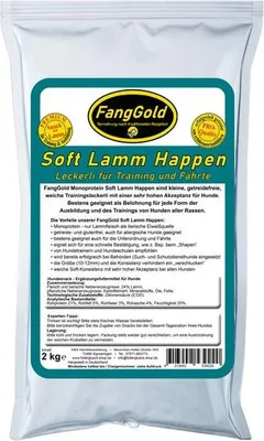 Produktbild von FangGold Soft Lamm Happen 2 kg