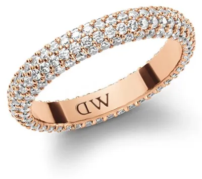 Productafbeelding van Ring Daniel Wellington Rosé 16, collectie Pavè - dames