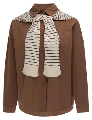 Immagine prodotto di Camicia da donna TEYLON - rossa, taglia M