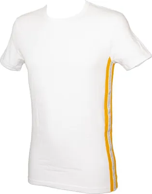 Immagine prodotto di T-shirt uomo BIKKEMBERGS maglietta manica corta girocollo articolo VBKT05126 TAPE T-SHIRT, M, Cotone 94%,Spandex 6%