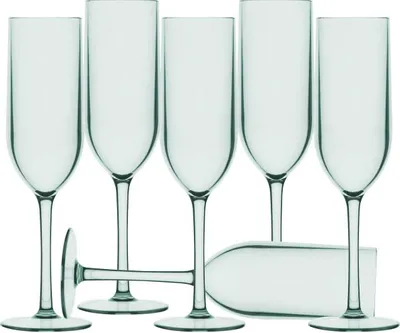 Image de Flûte à champagne Bahamas Natural, set de 6 pièces