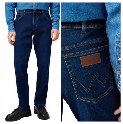 Produktbild von Wrangler | TEXAS W30 L30 Herren-Jeans mit geradem Schnitt