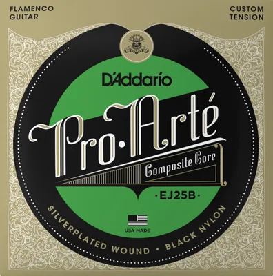 Obrázek produktu pro D'Addario EJ25B, Kytara, Nylon, Klasický, 6 kusů