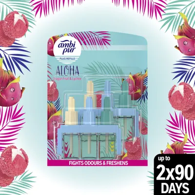 Produktbild von AMBI PUR 3Volution Aloha Nachfüllpackung 2 × 20 ml
