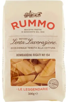 Image de Pâtes Rigatoni Rummo Bombardini, n°154, 500 g