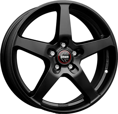 Produktbild von ALUFELGE MOMO Five 7x17 5x112 ET 35 MATT BLACK