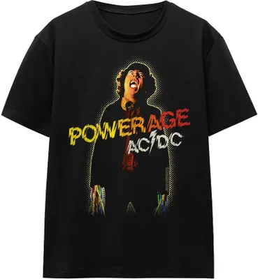 Produktbild von AC/DC - "Powerage" T-Shirt für Herren/Damen Uni TV15444 (L) (Schwarz)