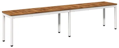 Produktbild von vidaXL Gartenbank 201 x 35 x 45 cm Massivholz Akazie Rechtwinklig