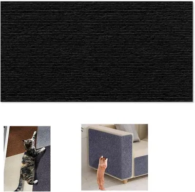 Produktbild von Famanu Krabmat selbstklebend - Ideal für Krabwand - 50 x 100 cm - Schwarz