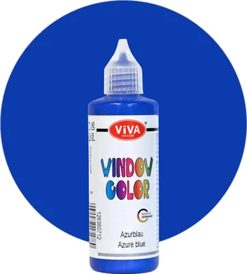 Immagine prodotto di ViVA DECOR Colore per finestre 80 ml, azzurro