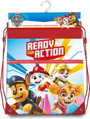Obrázok produktu pre EUROSWAN Taška na telocvik a prezúvky Paw Patrol Ready  Polyester, 38/30 cm