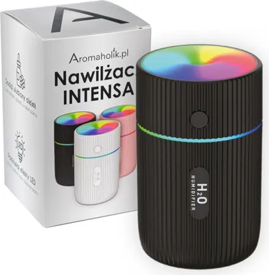 Obrázek produktu pro Aromatický difuzér INTENSA™ LED s olejem , černý