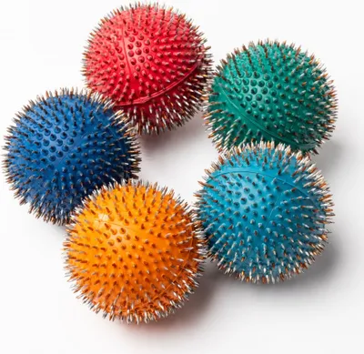 Produktbild von Dr. Lyapko Nadelball 4,0 Ag – Akupressur-Massageball in verschiedenen Farben zur Muskelentspannung, Reflexzonenmassage & Feinmotorik-Förderung