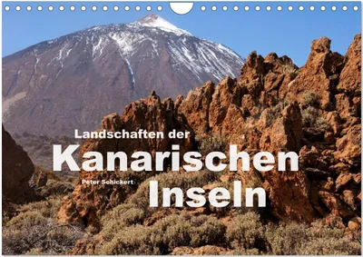 Produktbild von Landschaften der Kanarischen Inseln. (Wandkalender 2025 DIN A4 quer), CALVENDO Monatskalender