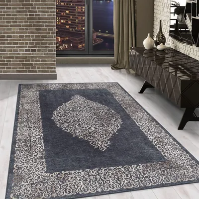 Zdjęcie produktu dla Carpetsale24 Prany Dywan Krótkow?osy do Salonu Nowoczesny Styl Antypo?lizgowy ?atwy w Piel?gnacji do Sypialni, Rozmiar: 160x230 cm