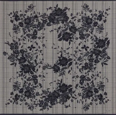 Produktbild von ROECKL Tuch Blooming Frame Scarf Black schwarz