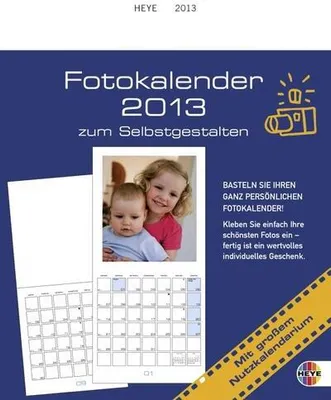 Produktbild von Fotokalender zum Selbstgestalten 2013 klein