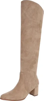 Produktbild von Ital-Design Damen Stiefel  Wildlederoptik Overknees 90152968 Hellbraun Gr.  37