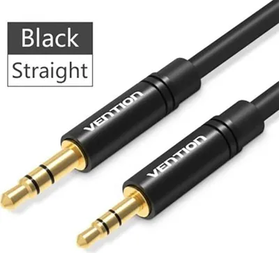Produktbild von Vention BALBH, 3.5mm, Männlich, 3.5mm TRRS, Männlich, 2 m, Schwarz