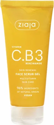 Produktbild von Gesichtspeelinggel Ziaja Vitamin C.B3 Niacinamide 100 ml