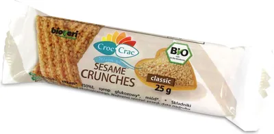 Produktbild von -Sesamkörner mit Honig 25 g – CROC-CRAC (BIOVERI)