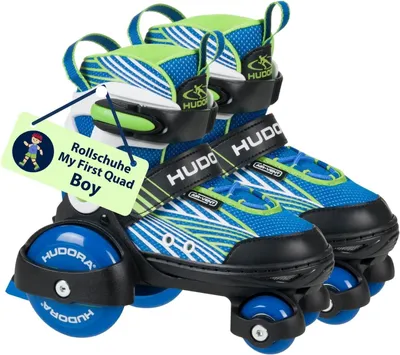 Productafbeelding van Rolschaatsen kinderen - My First Quad - Verstelbaar voor beginners tot 20 kg