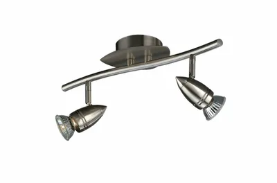 Produktbild von Massive Spot 549421710, Strahler Oberflächenbeleuchtung, GU10, 2 Glühbirne(n), Halogen, 2700 K, Chrom