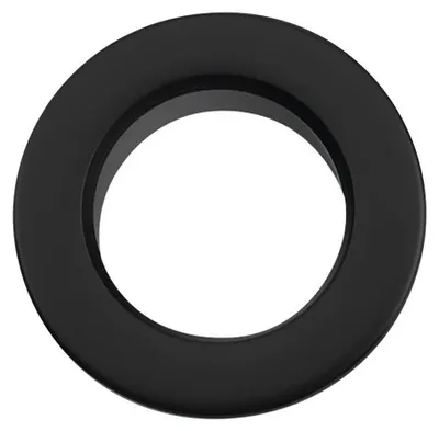Produktbild von Sapho Überlaufabdeckung für Waschbecken durch. 32mm, Schwarz