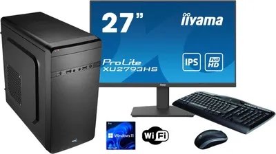 Produktbild von OfficeSET DVD-RW i5-12500 16GB DDR4 500GB M.2 WLAN W11Pro