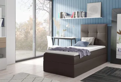 Produktbild von Boxspringbett MARANTA 100x200 links madryt 990