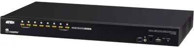 Zdjęcie produktu dla Przełącznik KVM ATEN CS1798A, 8 portów, 4K HDMI, USB 2.0, audio