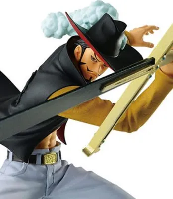 Immagine prodotto di Bandai One Piece Battle Record Collection Dracule Mihawk Pvc Statue Figure New