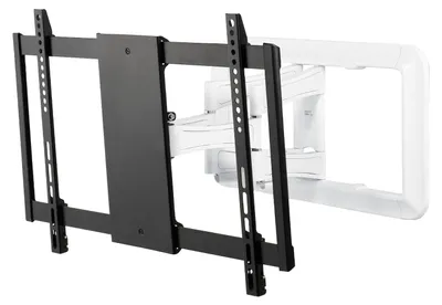 Image de VIVanco™TITAN Support mural TV, MOTION, 85", 45kg, blanc, VESA 600x400