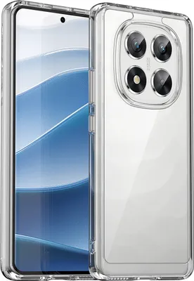 Immagine prodotto di Custodia per Xiaomi Redmi Note 14 Pro 5G trasparente, antiurto TPU silicone custodia protettiva Trasparente
