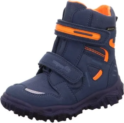 Produktbild von Superfit Jungen HUSKY Boot, Schneestiefel, BLAU/ORANGE 8010, 27