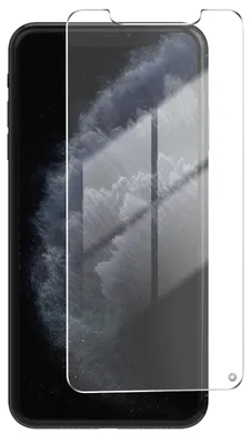 Produktbild von Force Glass, Ölabweisende Glas-Folie Apple iPhone XS Max / 11 Pro Max, Schwarz transparent