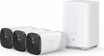 Produktbild von Anker Innovations Eufy eufyCam 2 Pro - Netzwerk-Überwachungskamera - Außenbereich, Innenbereich - wetterfest - Farbe (Tag&Nacht)