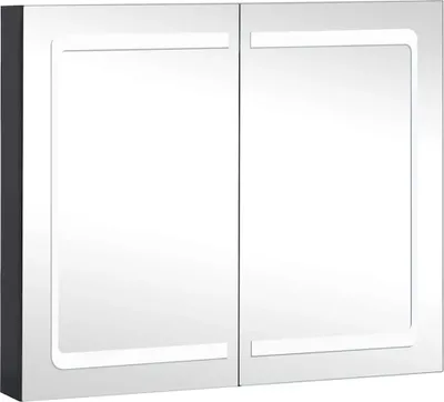 Obrázek produktu pro vidaXL LED zrcadlová skříňka do koupelny 80x12,2x68 cm