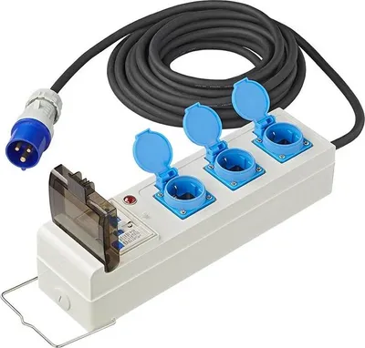Image de Unité tente/remorque pliante 10M avec MCCB et RCD