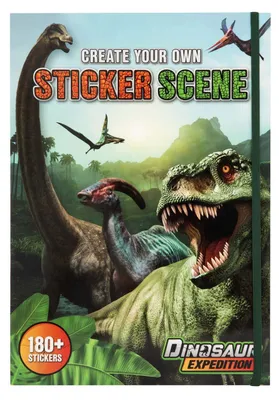Produktbild von Książka z naklejkami Epoka Dinozaurów