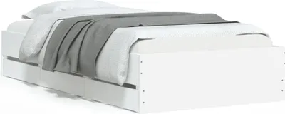 Produktbild von VidaXL 3207287, Weiß, 102 cm, 2,03 m, 33 cm, 1000 x 2000 mm, 650 x 300 x 155 mm