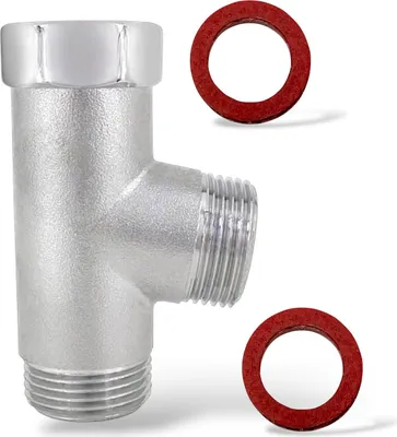 Produktbild von Geräteventil T-Stück 3/4 Zoll Messing Verteiler für Geräte, Doppelschlauchanschluss