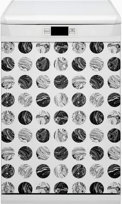 Produktbild von Abwaschbar 45x80 cm Geschirrspüle Magnetmatte Küche Dekorative  - Mustermond