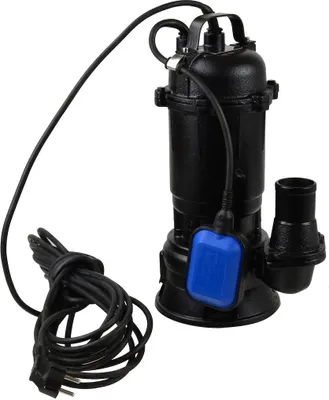 Produktbild von Schmutzwasserpumpe. Fäkalienpumpe 550W, 2" mit Schwimmschalter und Zerkleinerer